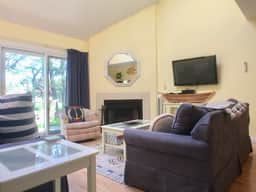 Billington townhouse with straight staircase that leads to an enclosed loft, premium streaming TV. - Image 3
