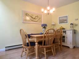 Billington townhouse with straight staircase that leads to an enclosed loft, premium streaming TV. - Image 5