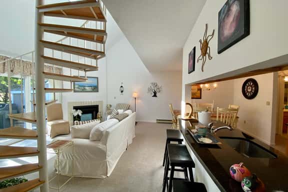 This spacious Billington Village condo features updated kitchen and 2 BRs plus a loft sleeping area. - Image 1
