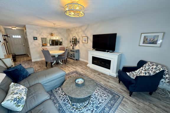 Renovated 2BR, 2BA garden-level condo at Ocean Edge with private patio and A/C. - Image 1