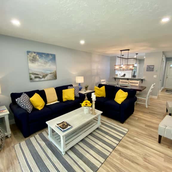 Come enjoy your stay at this light and bright 1st floor condo located in the prestigious Ocean Edge. - Image 1