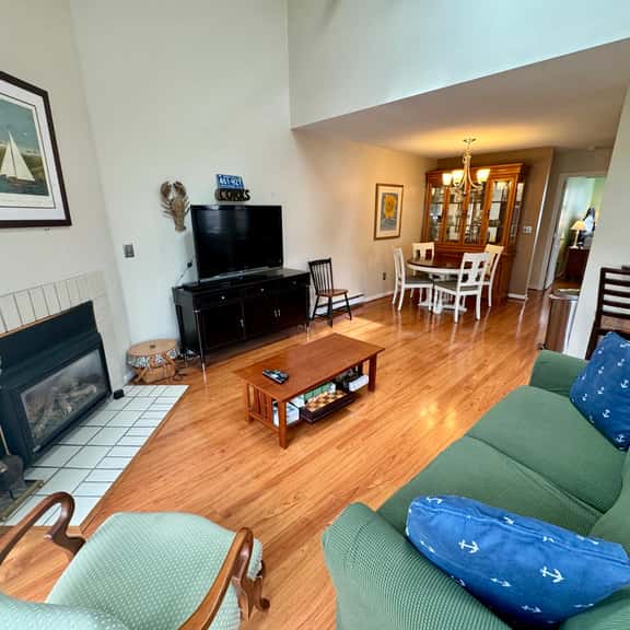 Welcome to this lofty Ocean Edge two bedroom, two bath townhouse! - Image 1