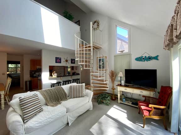 This spacious Billington Village condo features updated kitchen and 2 BRs plus a loft sleeping area. - Image 4