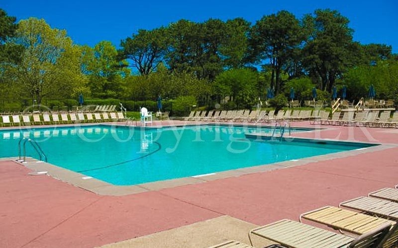 Arbor pool area at Ocean Edge