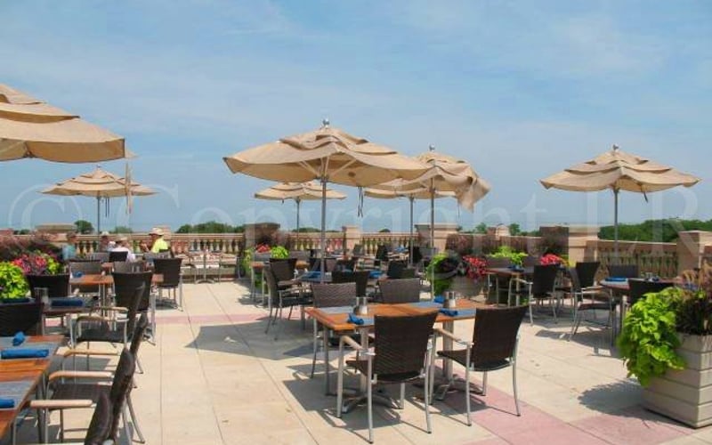 Ocean Terrace dining area