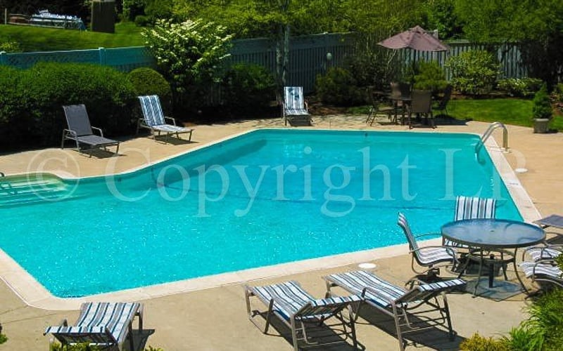 Association outdoor pool at Ocean Edge bayside