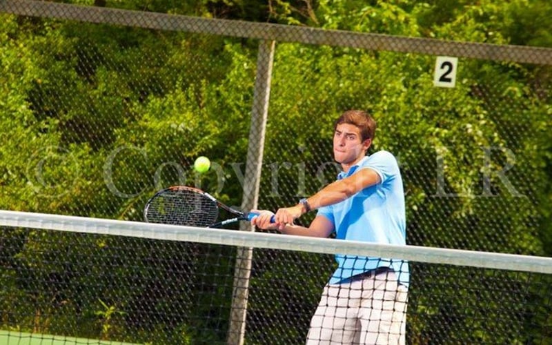 Plexipave hard courts at Fletcher Tennis Center